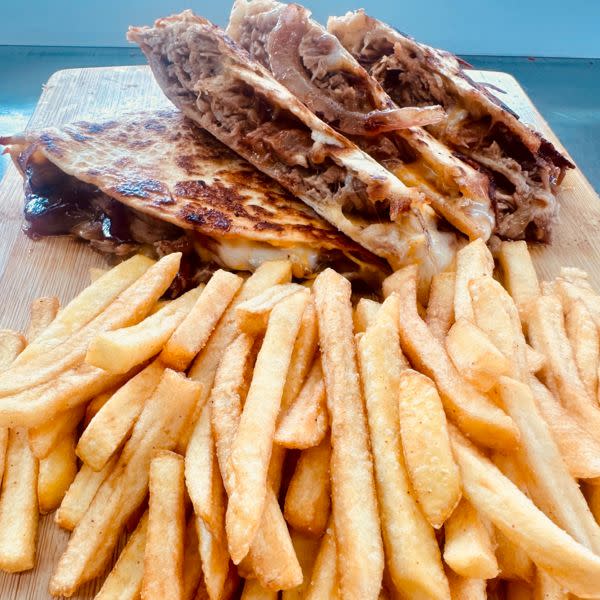 BBQ Pork Quesadilla