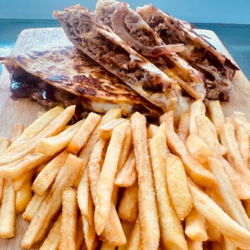 BBQ Pork Quesadilla