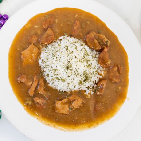 Chicken and Andouille Sausage Gumbo