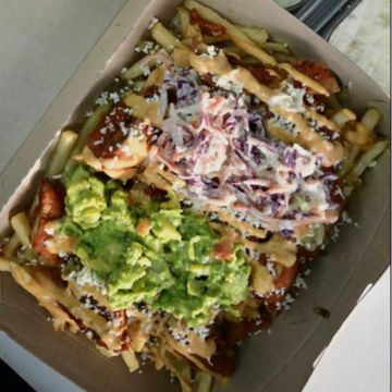 Loaded Sausfries Mexican Style