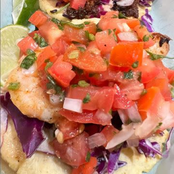 Camarones (Shrimp) Tacos 