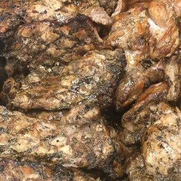 Boneless Thighs (chicken candy). They’re easy to eat and before you know it, you’ve eat too many.  