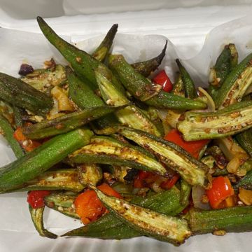 Roasted Okra 