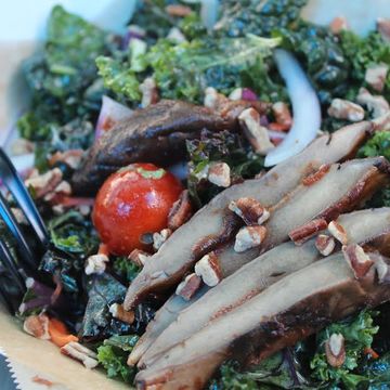 Smoked Portobello Salad (Or as a Sandwich)