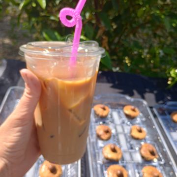 Iced anchor coffee