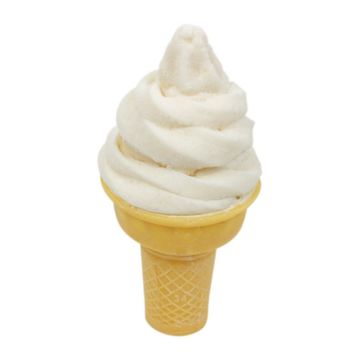 Vanilla soft ice cream 