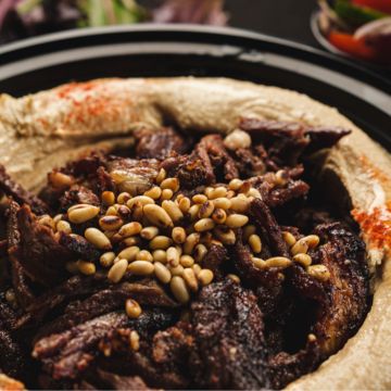 Hummus Extra Large with Meat