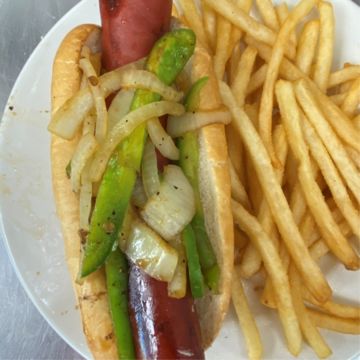 Polish Sausage Plate 