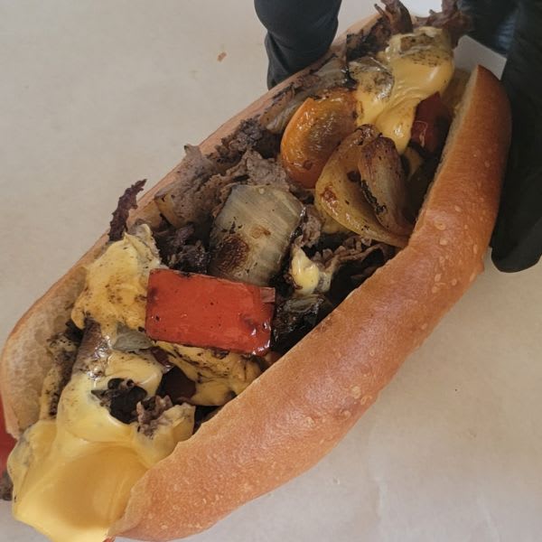 ** NEW ** JK Cheesesteak sandwich