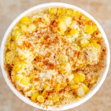 Vegan Street Corn in a Cup 