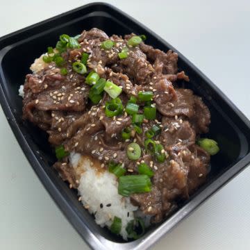 Beef Bulgogi on Rice 