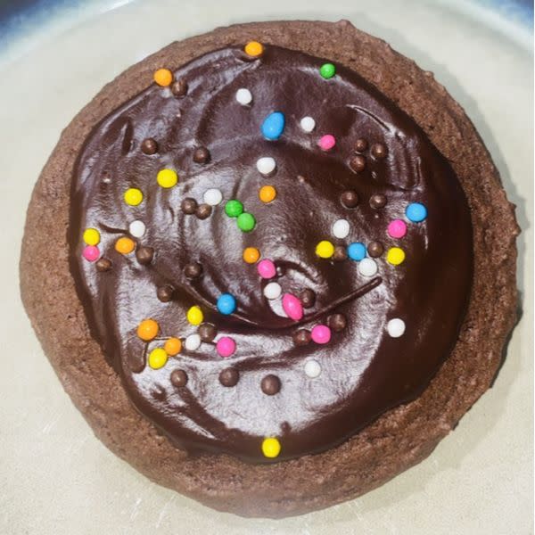Cosmic brownie cookie