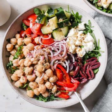 Mediterranean Veggie Salad