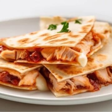 Kid's Chicken and Cheese Grilled Wrap