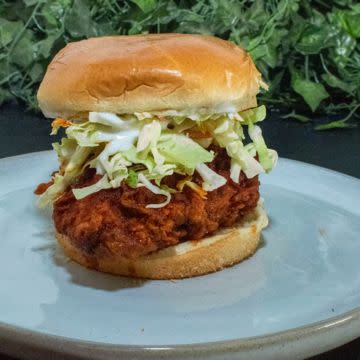 Spicy chicken sandwich