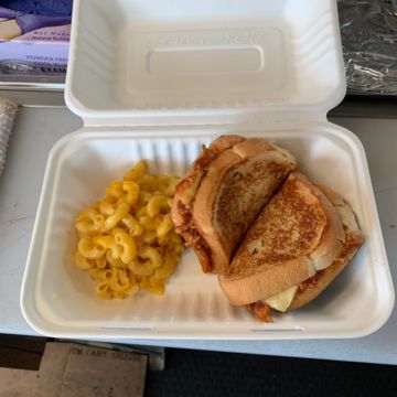Grilled Cheese Sandwich w/ Side 