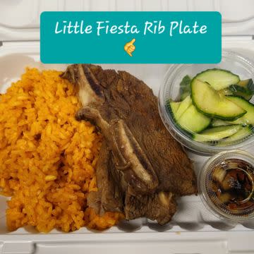 Little Fiesta Rib Plate