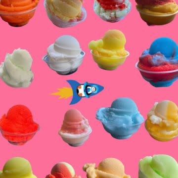 Blue Raspberry Rocket Ice 