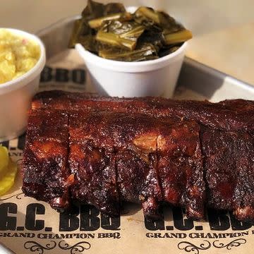 Baby Back Ribs BBQ Plate