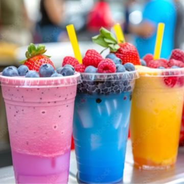 Triple Berries & Cream Banana Smoothie
