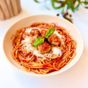 Spaghetti Meatballs 