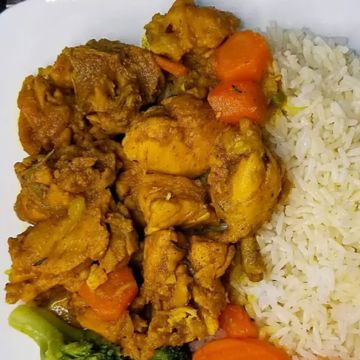 Curry chicken 