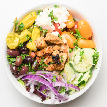 Chicken Gyro Salad