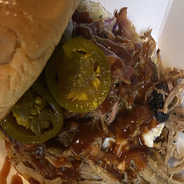 Smoked Pulled Sandwich 
