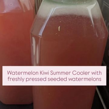 Watermelon Kiwi Summer Cooler