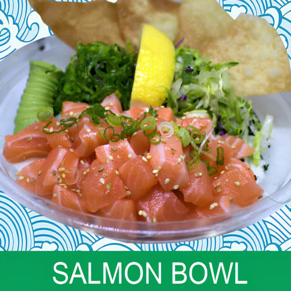 Spicy Mayo Salmon Bowl 