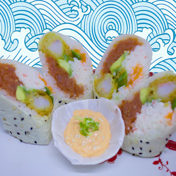 Shrimp Tempura Sushi Burrito