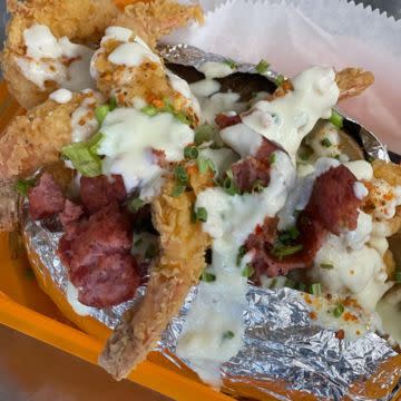 Crabmeat & Shrimp Loaded Potato
