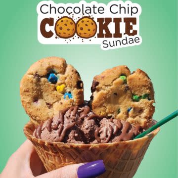 Chocolate Chip Cookie Sundae