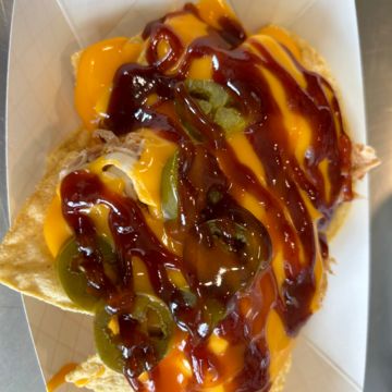 Nachos and cheese 