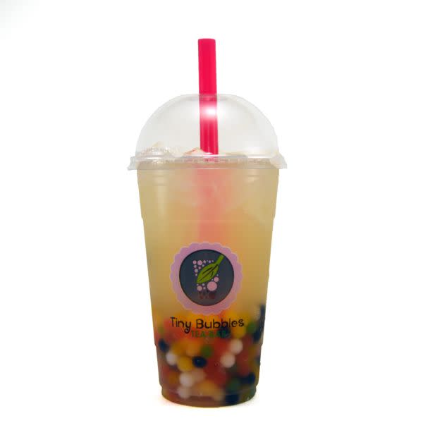 Green Tea Lemonade Bubble Tea
