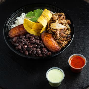 Lechon asado bowl