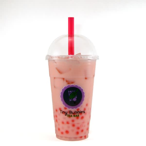 Strawberries & Cream Bubble Tea