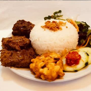 Beef Rendang Platter