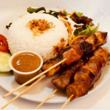 Chicken Sate Platter