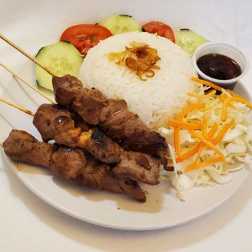 Lamb Satay Platter