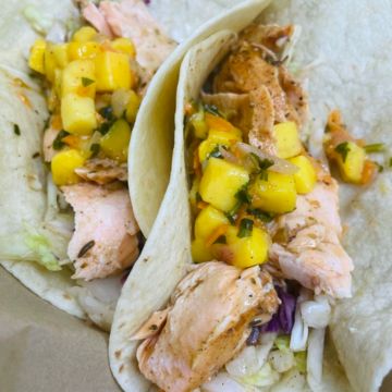 Salmon Tacos