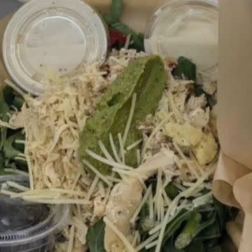 Avocado Balsamic Caesar Salad