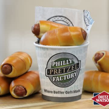 Mini Pretzel Dogs