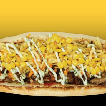 Caribbean Pork Sandwich 
