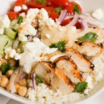 Mediterranean Veggie Bowl/Wrap