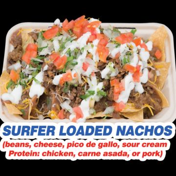 Surfer Loaded Nachos