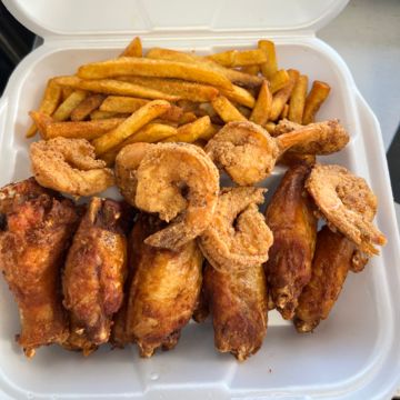 Wings & things platter