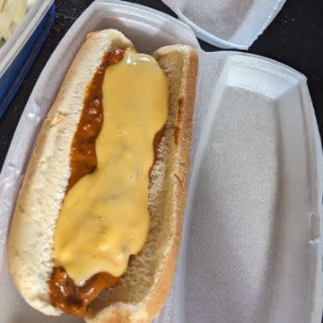 Chili Cheese Angus Dog