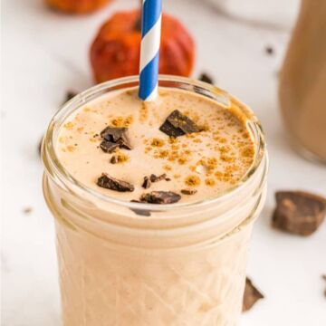 Chocolate Pumpkin Pie Smoothie