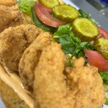 Shrimp poboy 